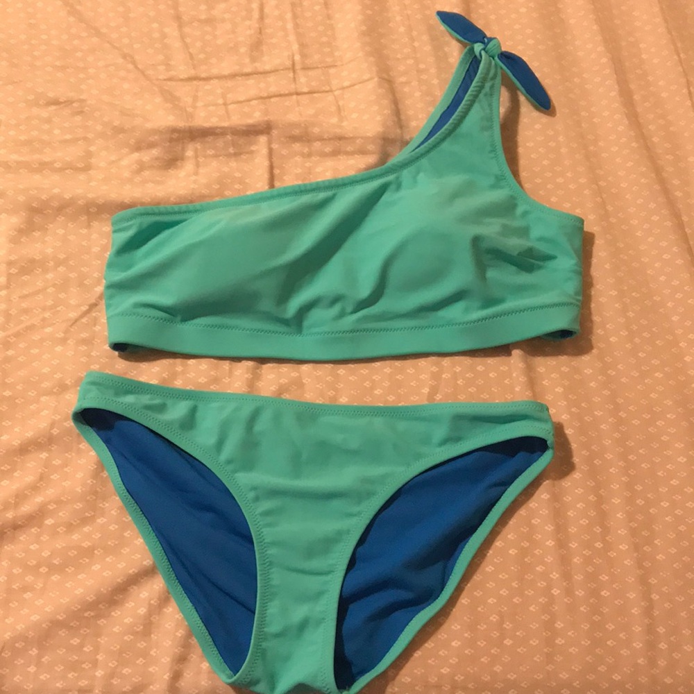 Two piece bathing suit